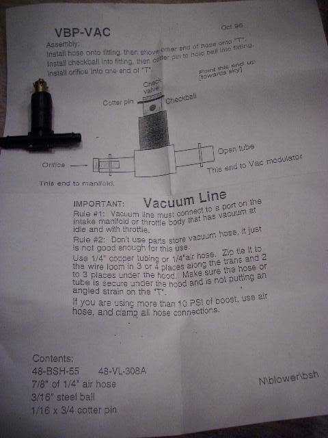 Modulator th400 up vacuum hook Automatic Transmission