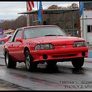 JP Stang at London Track